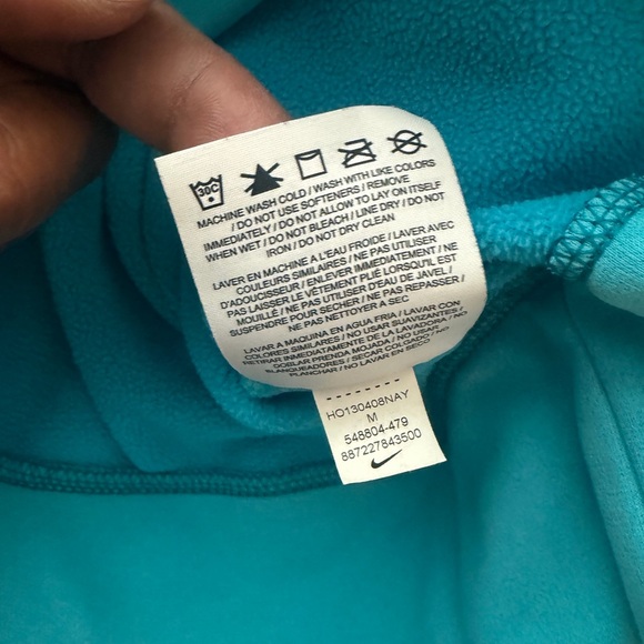 Nike Therma-Fit Blue Fleece Jacket - Picture 5 of 5